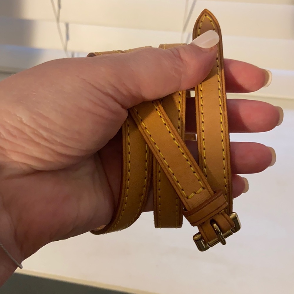 Louis Vuitton Vachetta Leather Belt Strap
